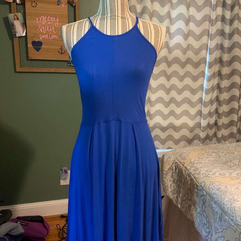 cute blue sundress